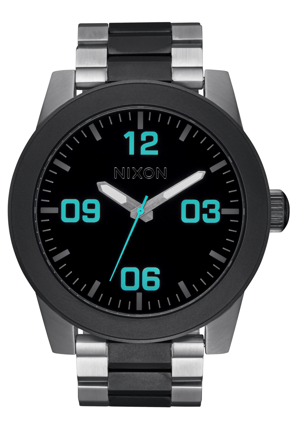 Nixon Corporal SS - Silver/Gunmetal