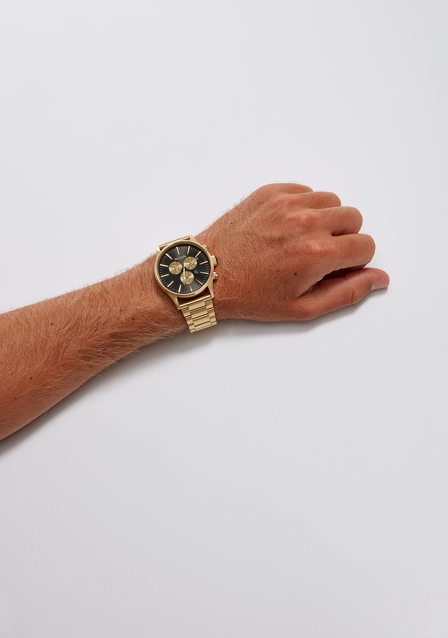 NIXON - Sentry Chrono - All Gold/Black