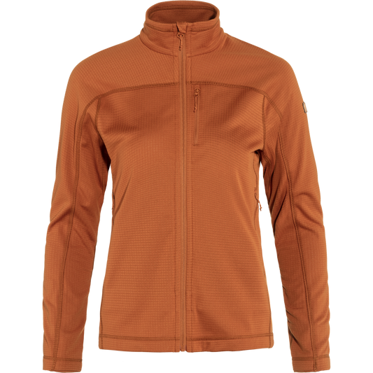 [Tier 2] Fjällräven Abisko Lite Fleece Jacket W - Terracotta Brown