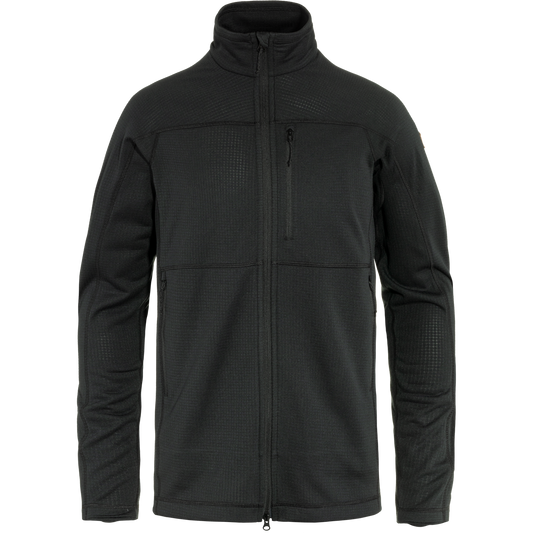[Tier 2] Fjällräven Men's Abisko Lite Fleece Jacket - Black - CA
