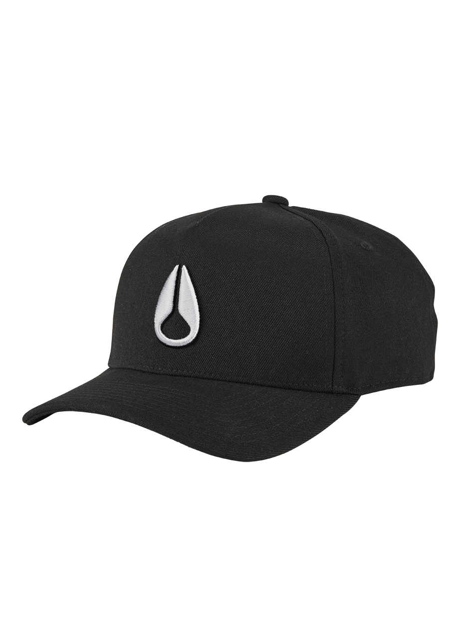 Nixon Deep Down Athletic Snapback - Black/White