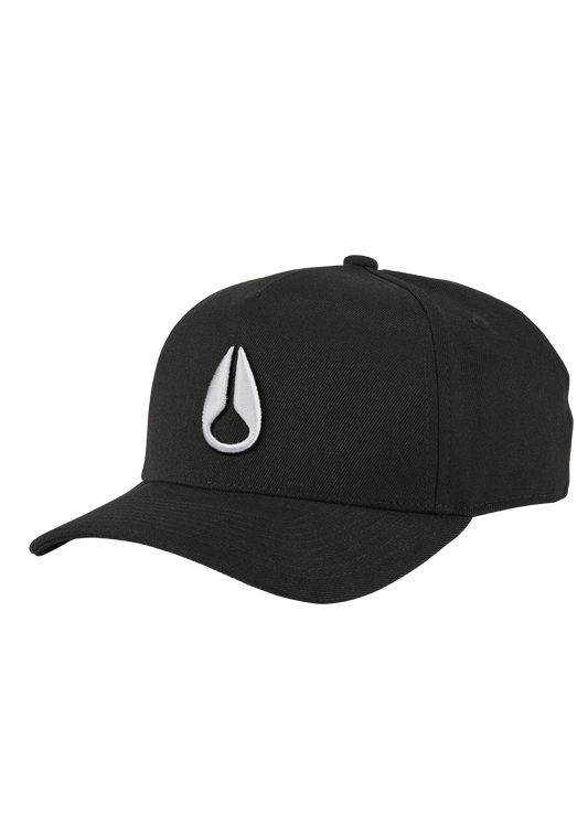 Nixon Deep Down Athletic Snapback - Black/White