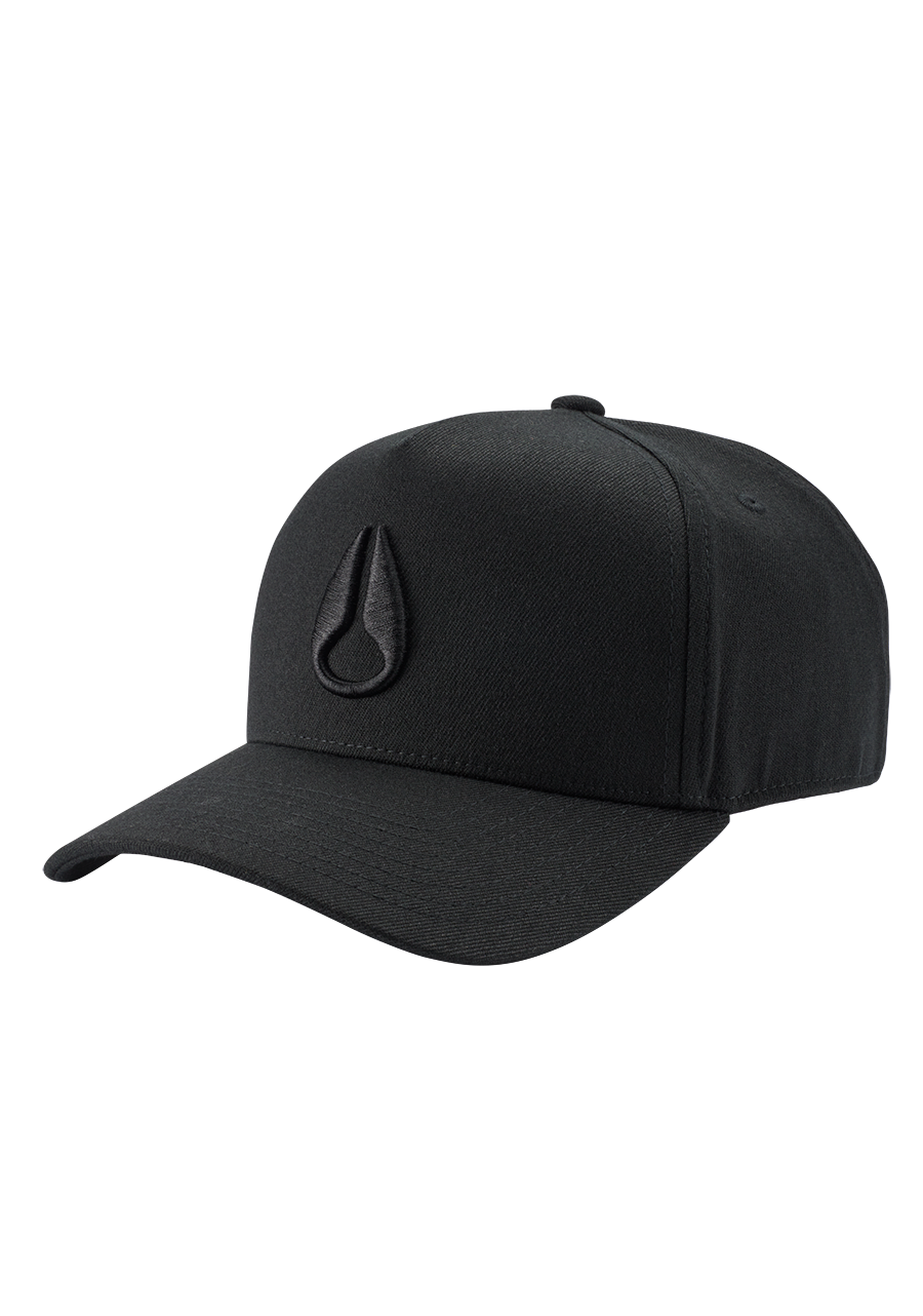 Nixon Deep Down Athletic Snapback - All Black/Black
