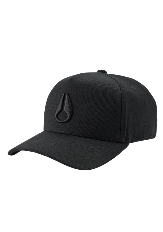 Nixon Deep Down Athletic Snapback - All Black/Black