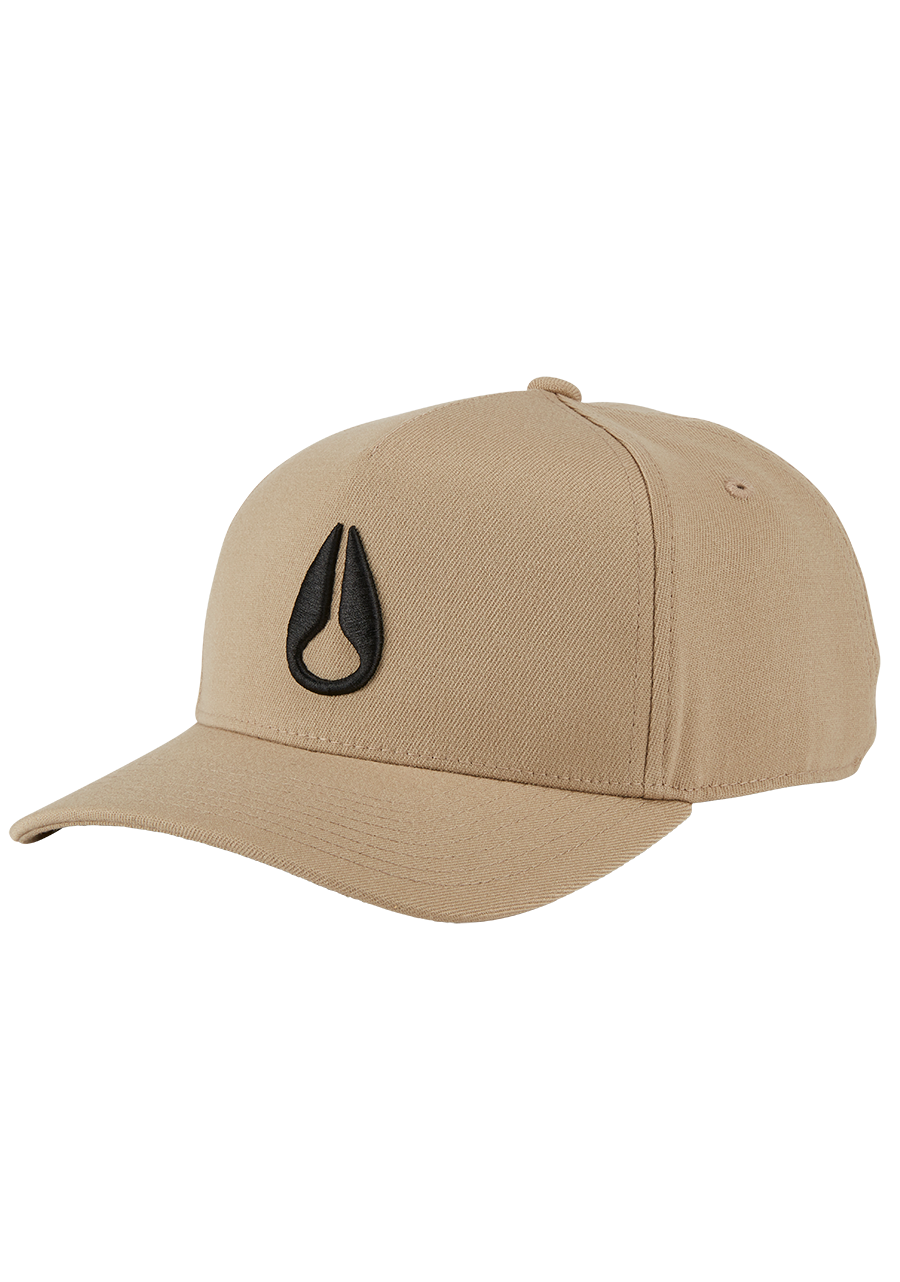 Nixon Deep Down Athletic Snapback - Khaki/Black