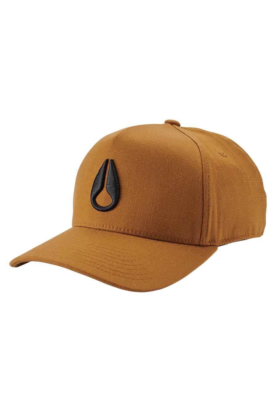 Nixon Deep Down Athletic Snapback - Brown/Black