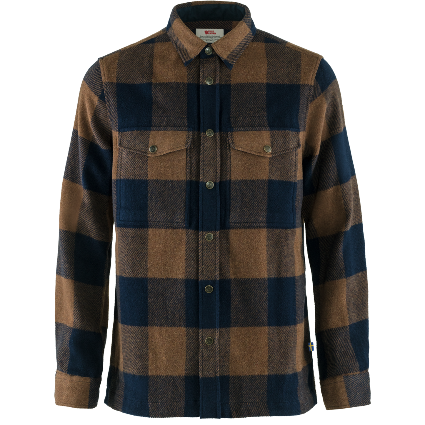 [Tier 2] Fjällräven Canada Shirt M - Chestnut-Dark Navy