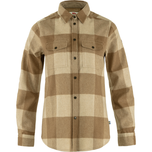 [Tier 2] Fjällräven Women's Canada Shirt - Buckwheat Brown - Light Beige - CA
