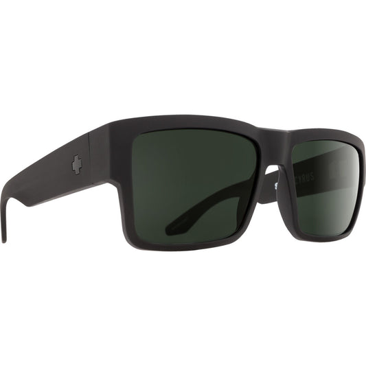 SPY Cyrus Matte Black - Happy Gray Green