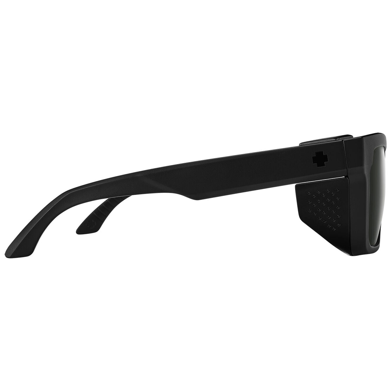 SPY Helm Tech Matte Black - Happy Gray Green Black Spectra Mirror