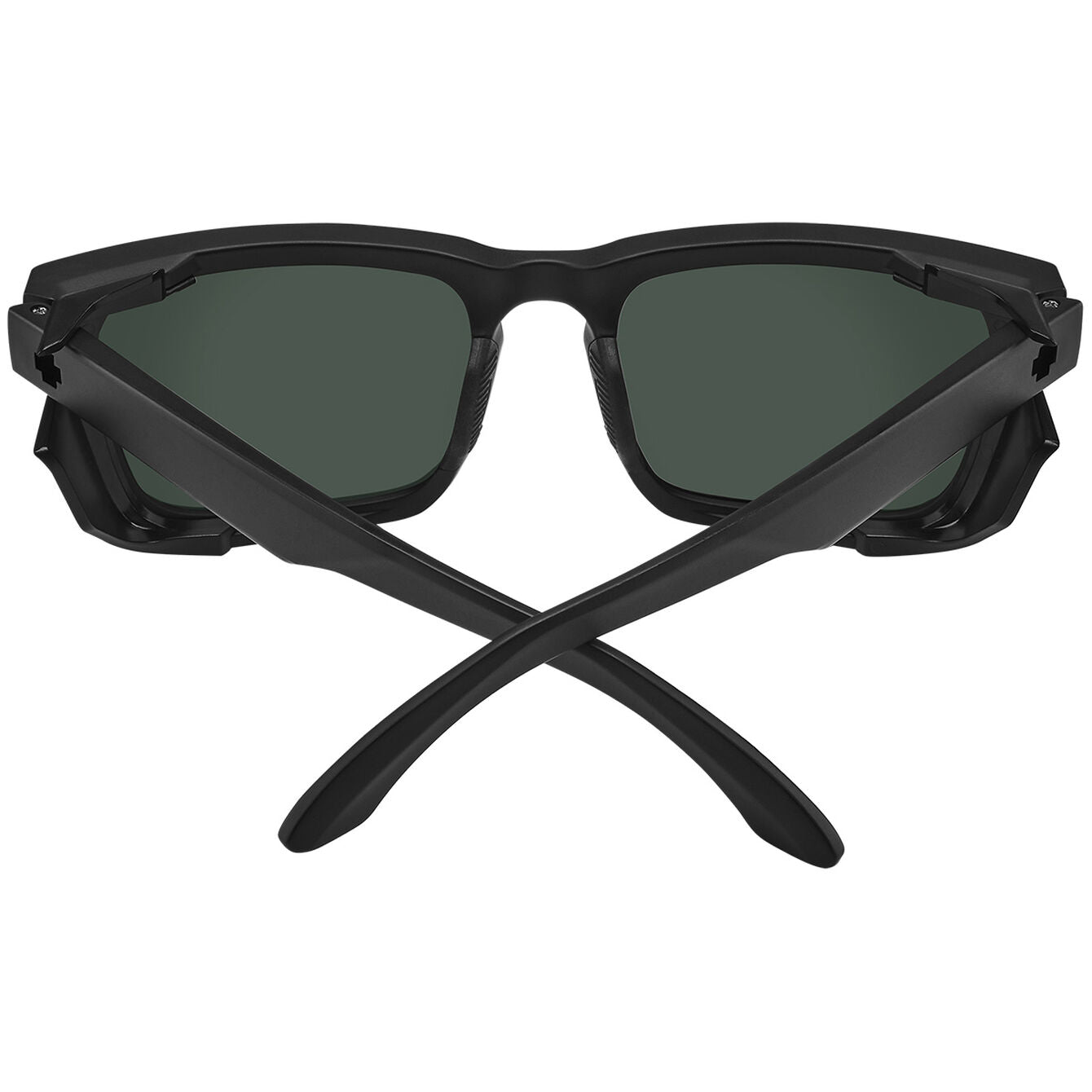 SPY Helm Tech Matte Black - Happy Gray Green Black Spectra Mirror