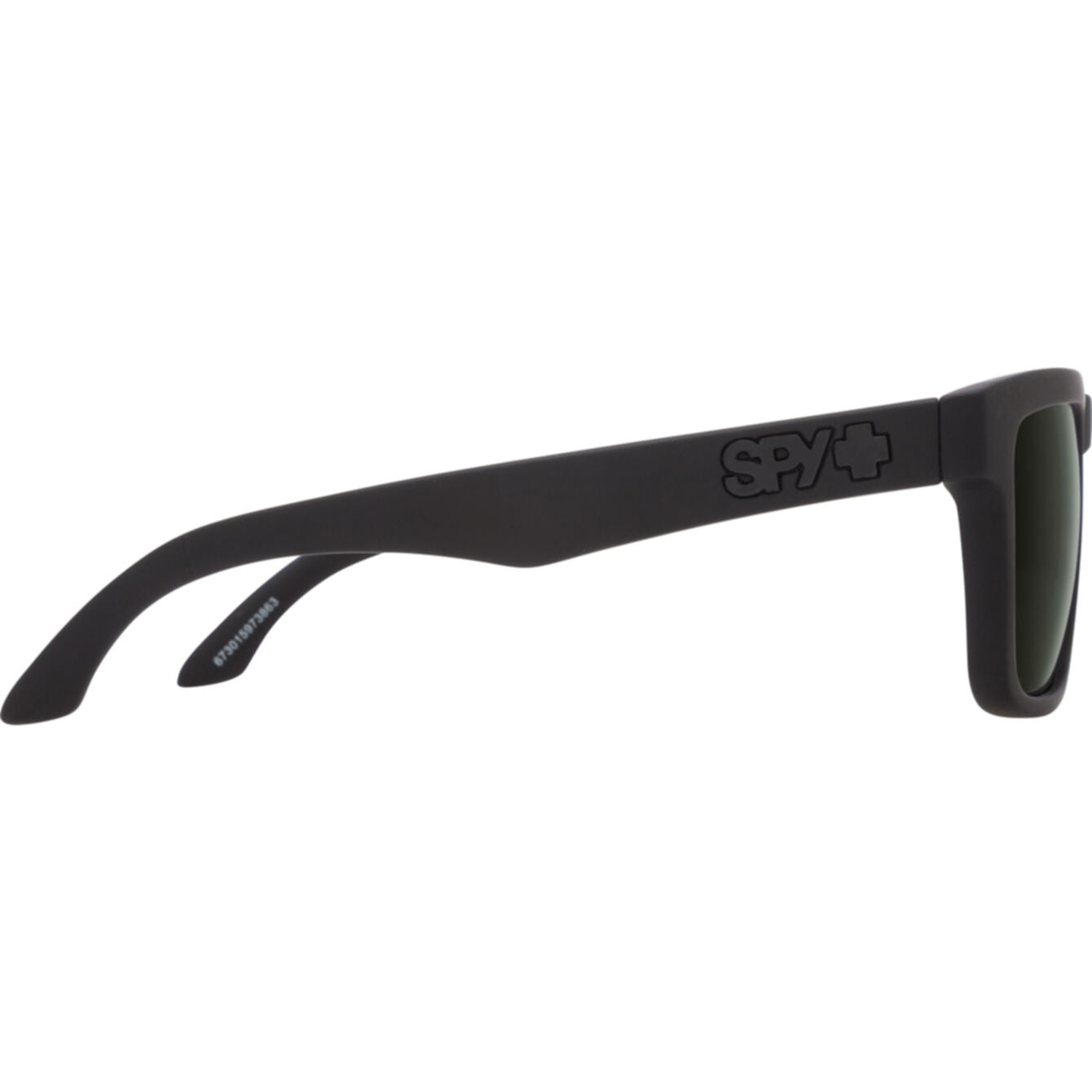 SPY Helm Soft Matte Black - HD Plus Gray Green