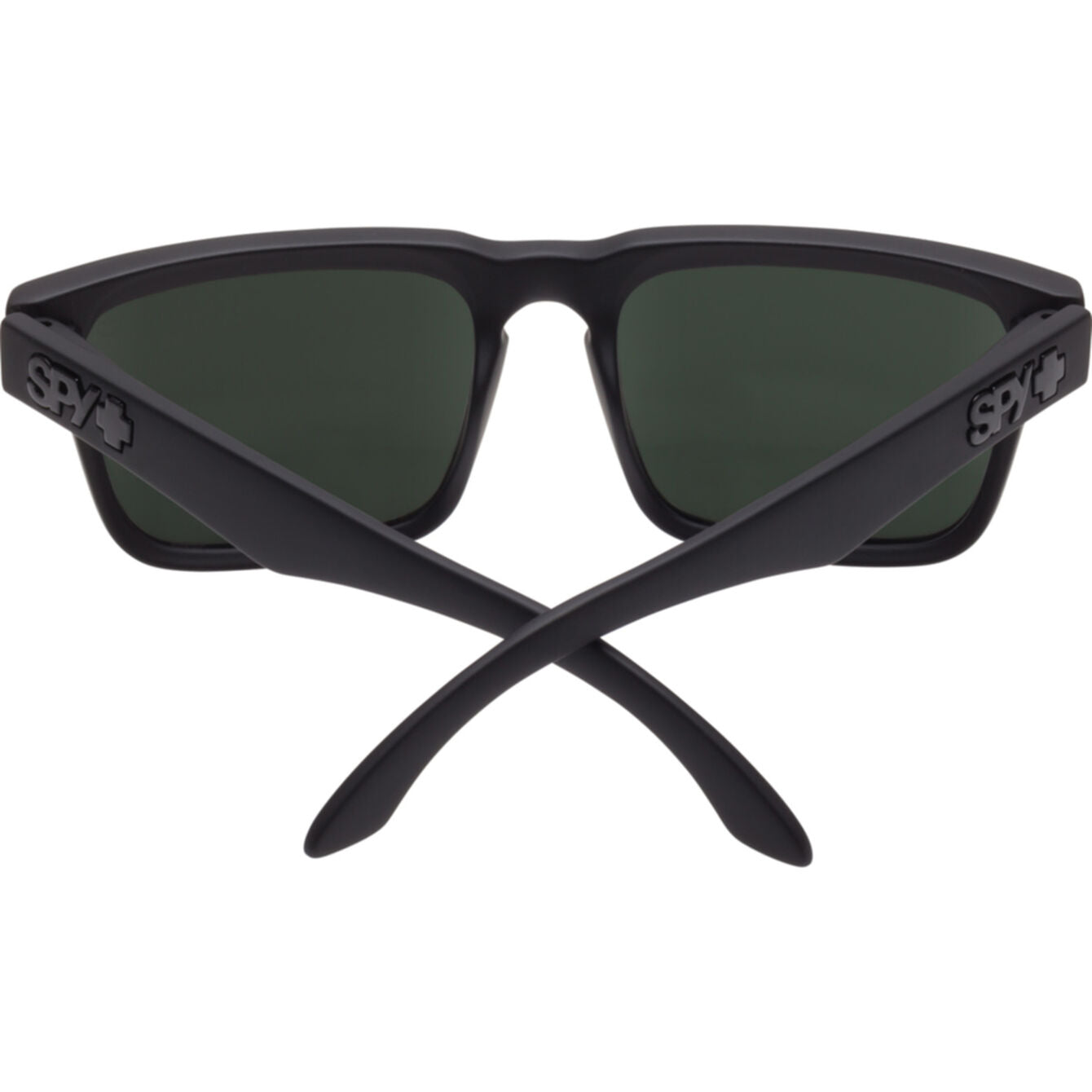 SPY Helm Soft Matte Black - HD Plus Gray Green