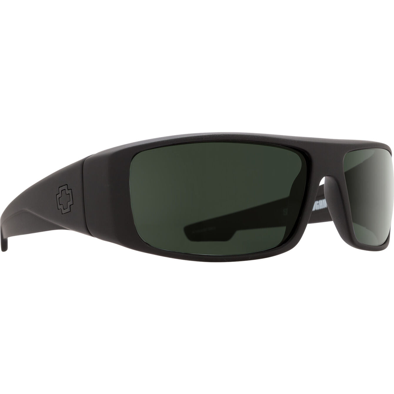 SPY Logan Soft Matte Black - Happy Gray Green