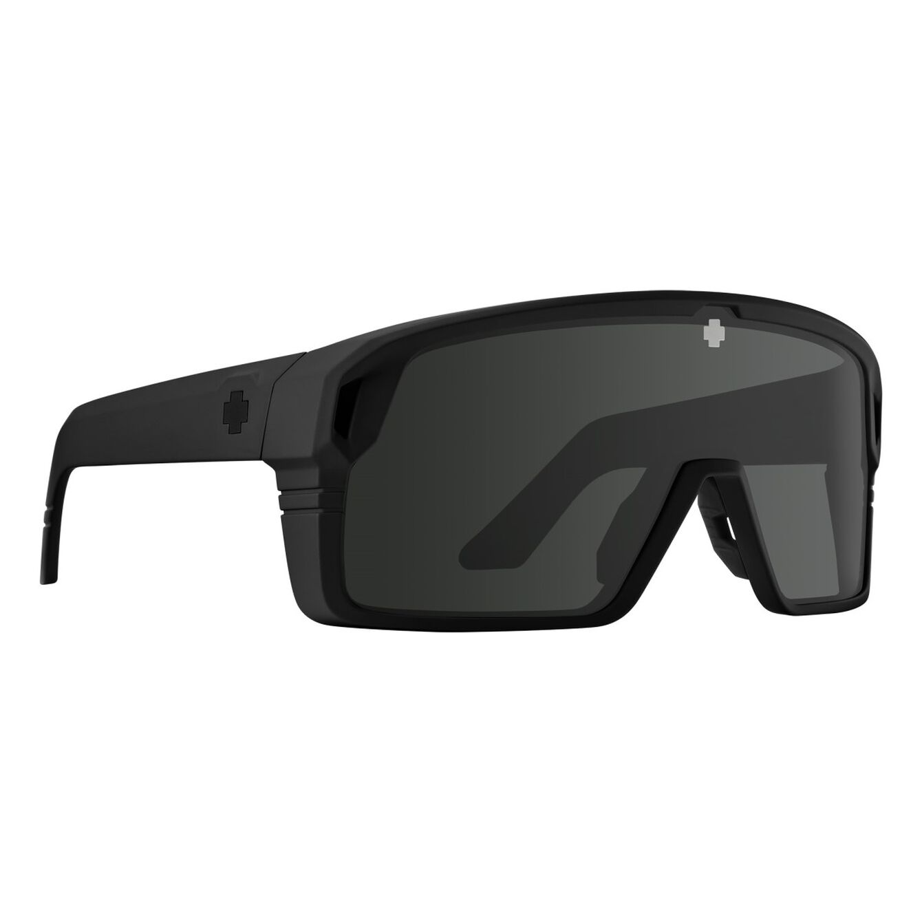 SPY Monolith 5050 Matte Black - Happy Gray Green Black Spectra Mirror