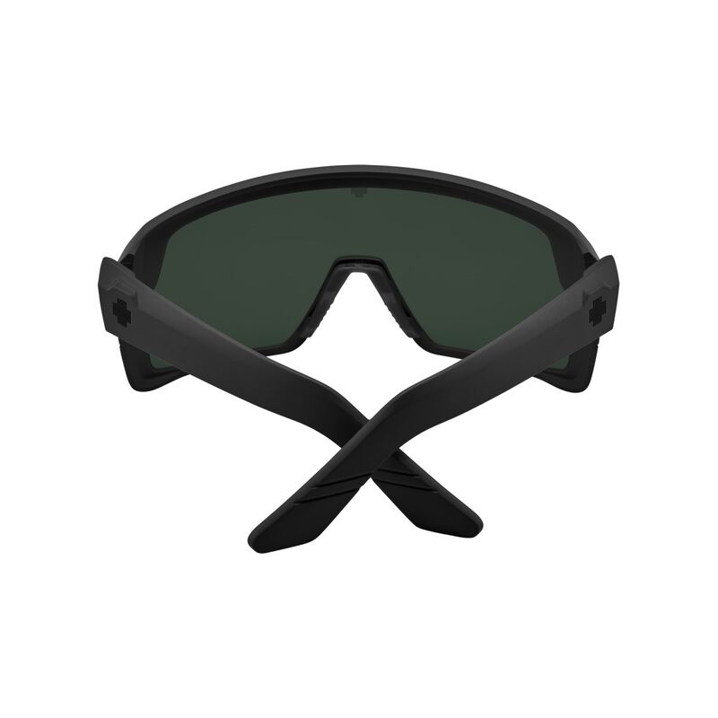SPY Monolith 5050 Matte Black - Happy Gray Green Black Spectra Mirror