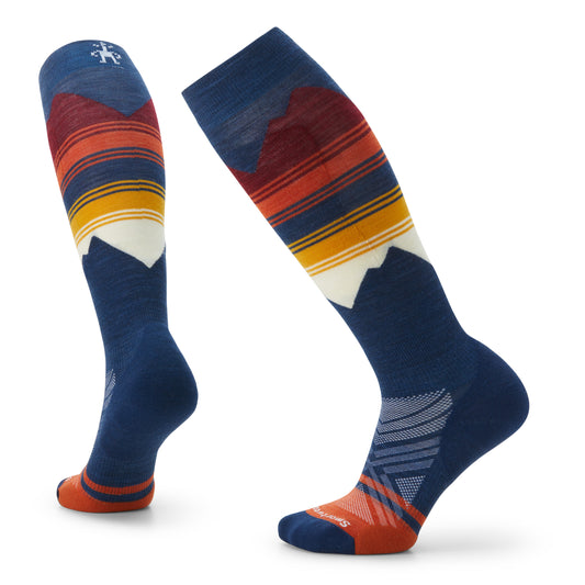 SMARTWOOL Women's Ski Targeted Cushion Pattern OTC - Alpine Blue