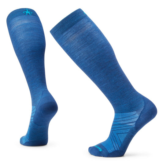 SMARTWOOL Ski Zero Cushion Extra Stretch OTC Socks SKI Alpine blue
