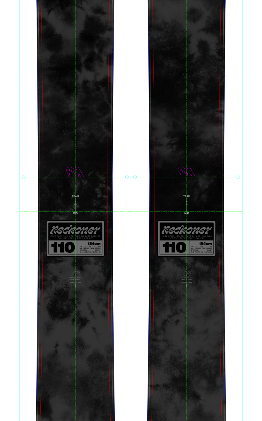 K2 Reckoner 110 Limited Edition Skis