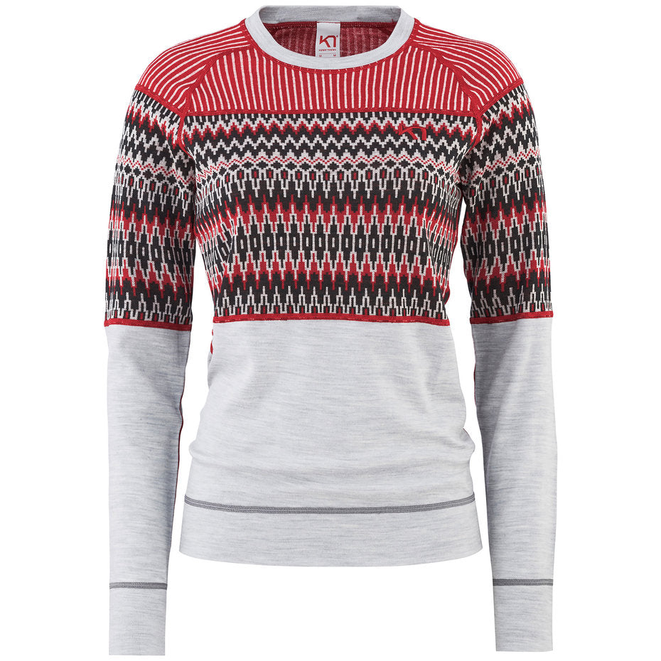Kari Traa - Silja Long Sleeve Baselayer - 100% Merino Wool