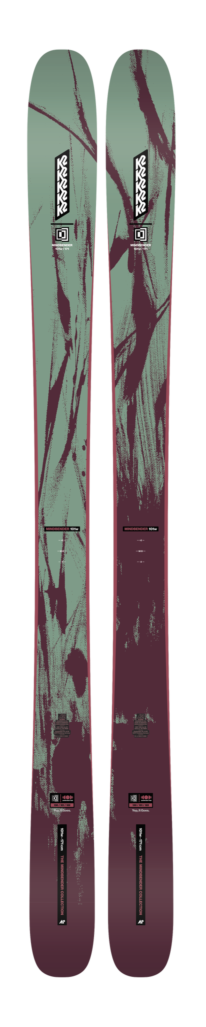 K2 Mindbender 101 Women's Skis 2027