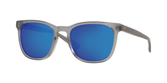 Costa Sullivan Matte Gray Crystal w/ Blue Mirror 580G