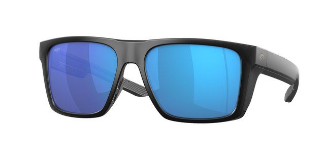 Costa Lido Matte Black With Blue Mirror 580G