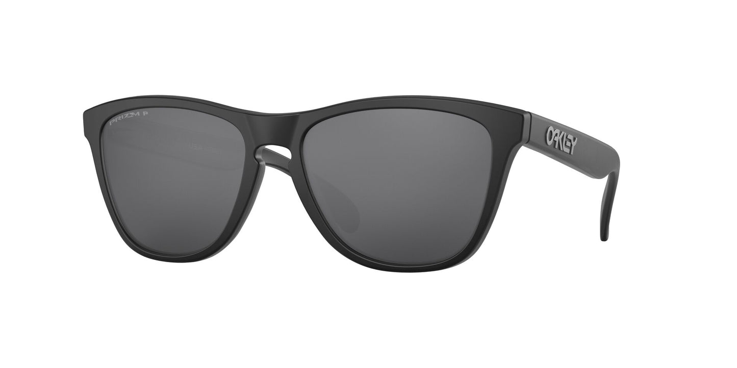 Oakley Frogskins - Matte Black w/ Prizm Black Iridium Polarized