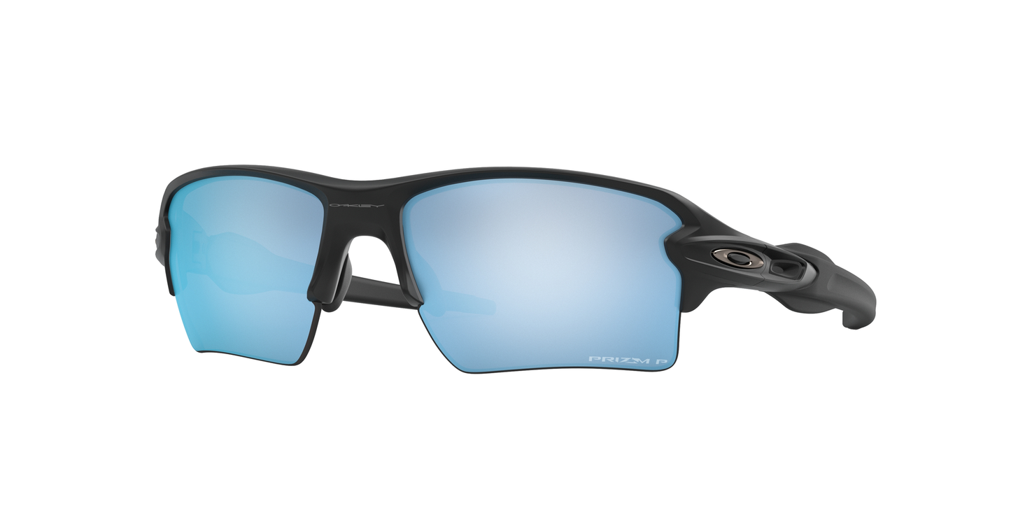 Oakley Flak 2.0 XL Matte Black w/ Prizm Deep Water Polarized