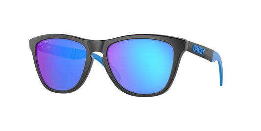 Oakley Frogskin Mix - Matte Black w/ Prizm Sapphire Polarized
