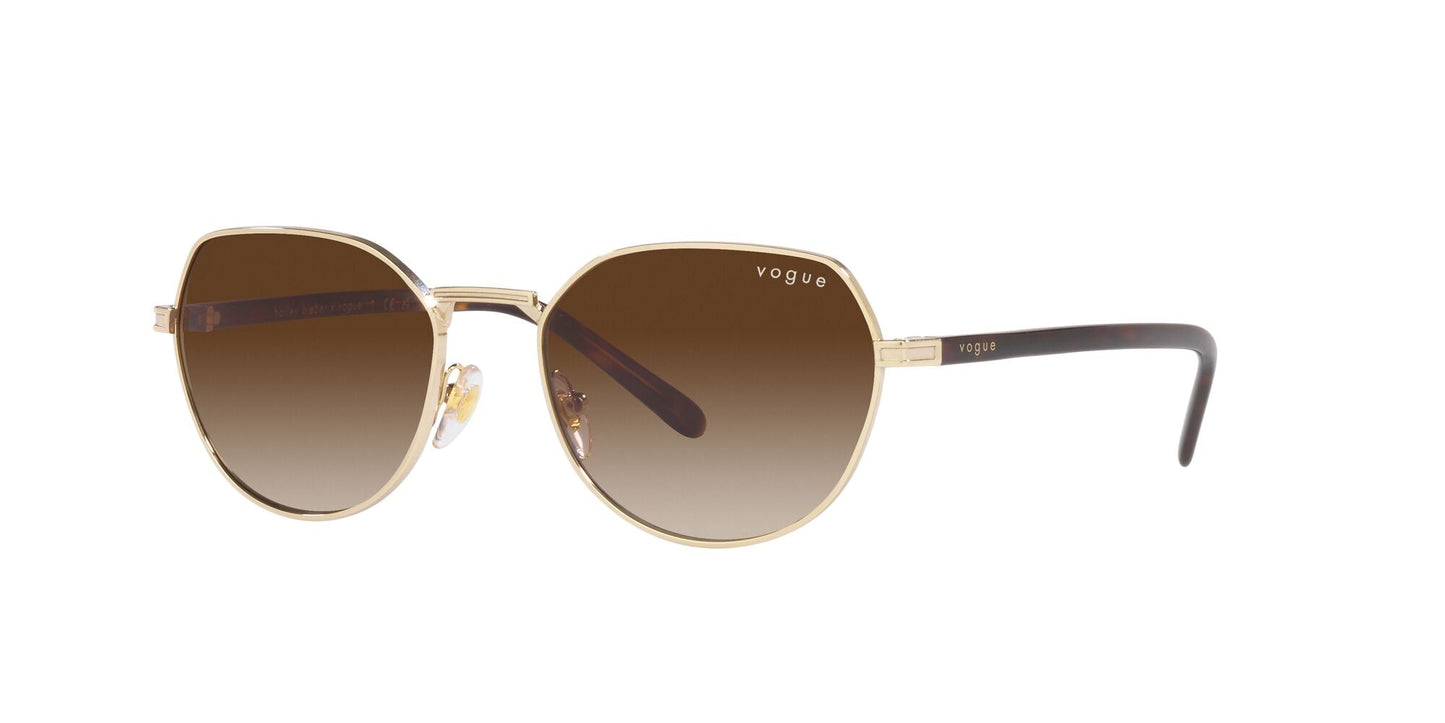 Vogue 0vo4242s Rose Gold W/ Dark Brown