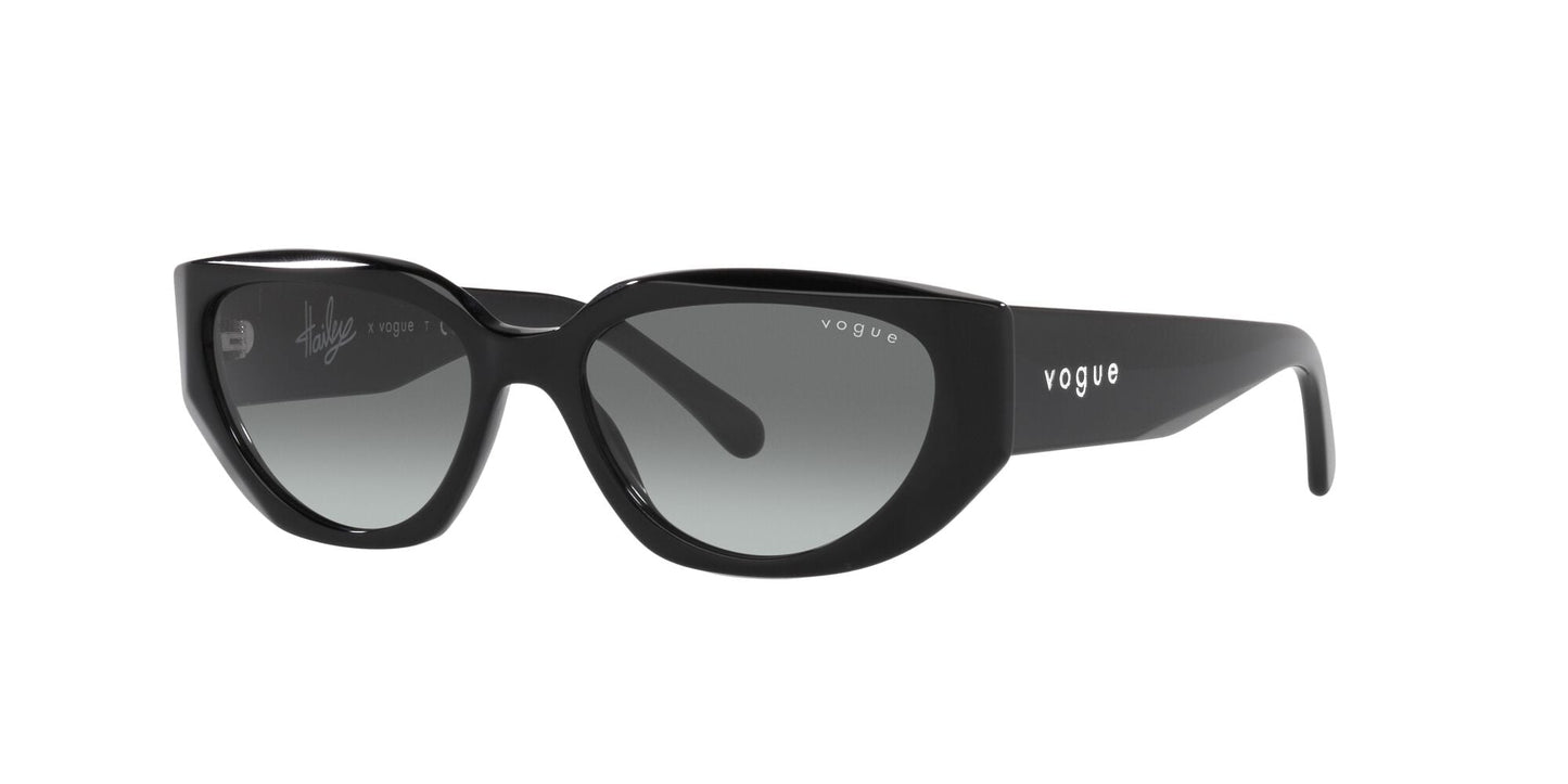 Vogue 0vo5438s Pol Black W/ Grey Gradient