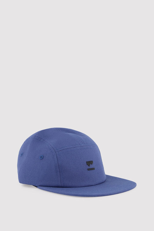 Mons Royale - Unisex Ridgeline 5 Panel Cap - Blue Slate