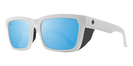 SPY Helm Tech Matte White Happy Boost Bronze Polar Ice Blue Spectra Mirror