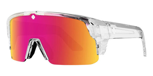 SPY Monolith 5050 Crystal Happy Gray Green Pink Spectra Mirror