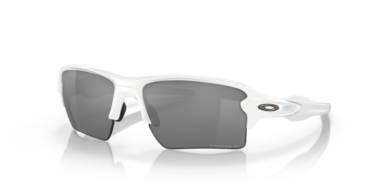 Oakley Flak 2.0 XL Polished White w/ Black Prizm polarized