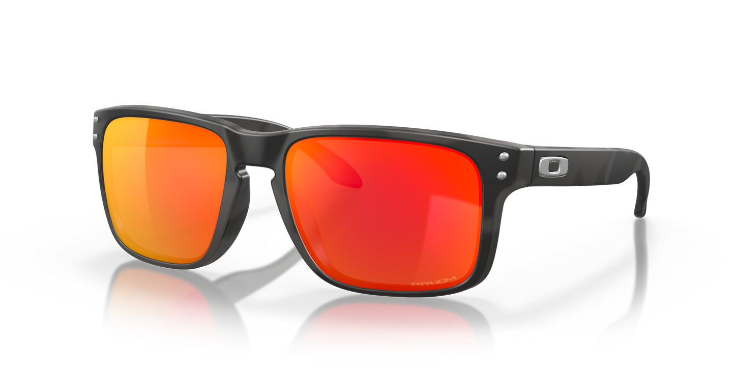 Oakley Holbrook Black Camo w/ Prizm Ruby Iridium