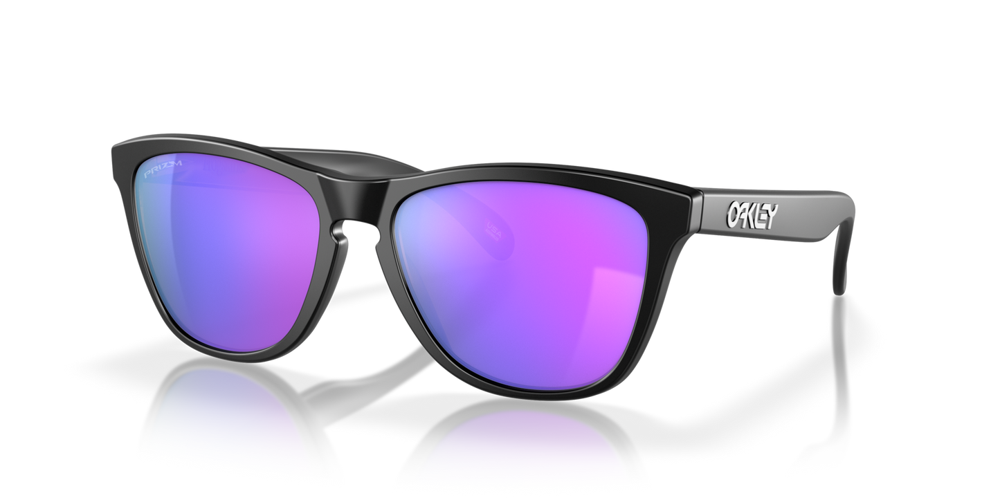 Oakley Frogskins Matte Black w/ Prizm Violet