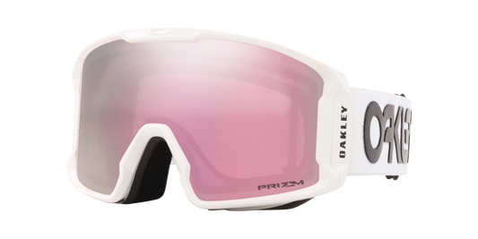 Oakley Line Miner L Factory Pilot White w/ Prizm Hi Pink