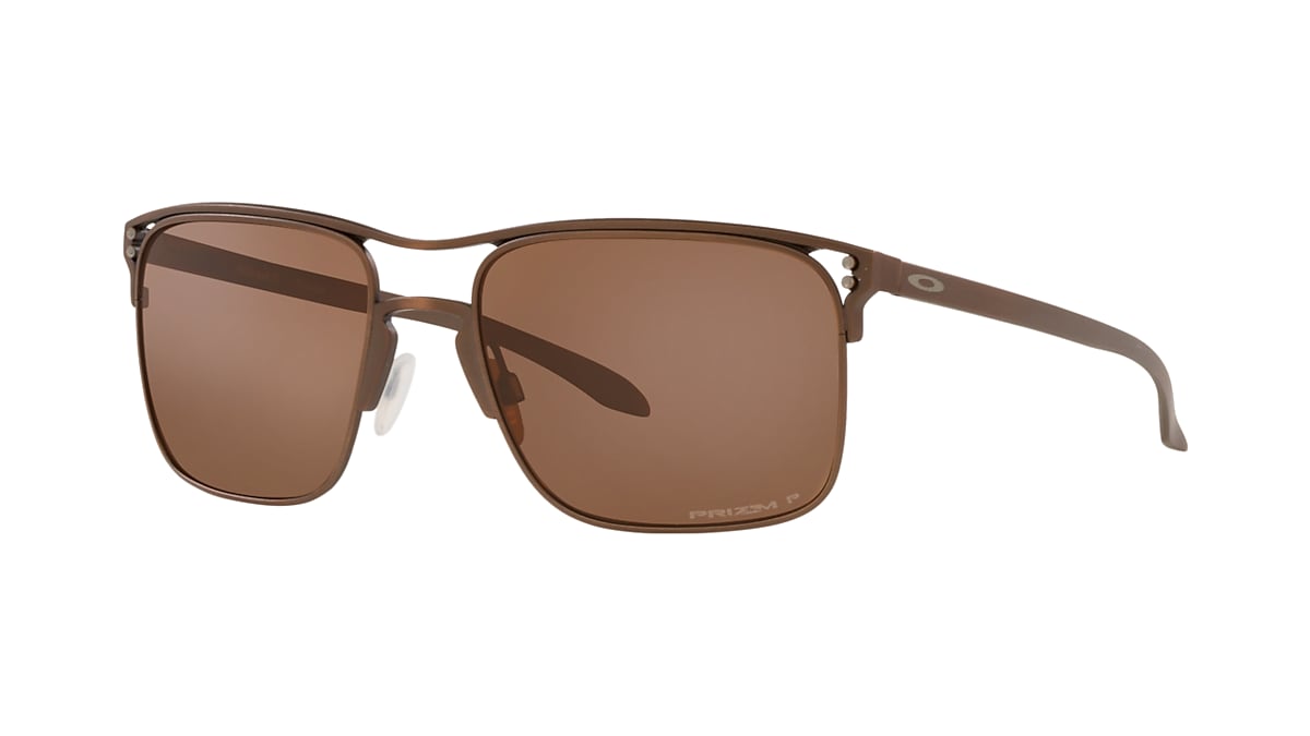 Oakley Holbrook Ti Satin Toast w/ Prizm Tungsten Polarized