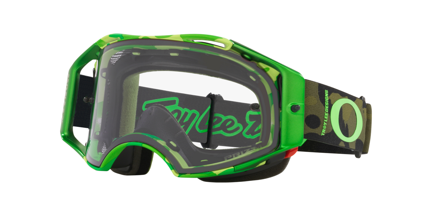 Oakley Airbrake MTB Troy Lee Designs Series Googles - Dazzle Green
