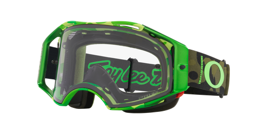 Oakley Airbrake MTB Troy Lee Designs Series Googles - Dazzle Green