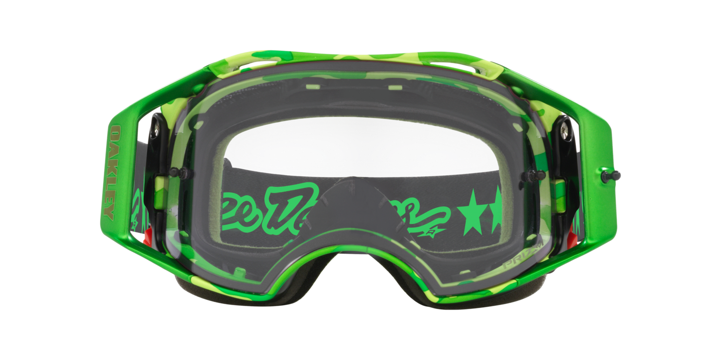 Oakley Airbrake MTB Troy Lee Designs Series Googles - Dazzle Green