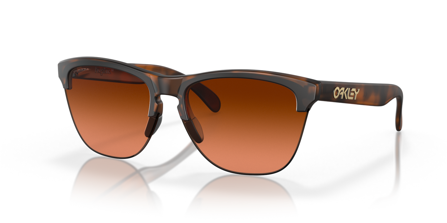 Oakley Frogskins Matte Brown Tortoise w/ PRIZM Brown Gradient