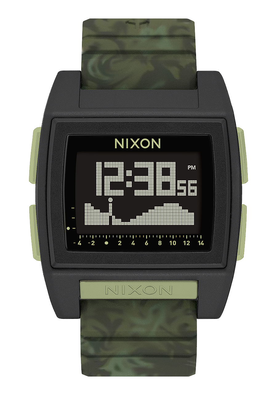 Nixon Base Tide Pro Green Camo
