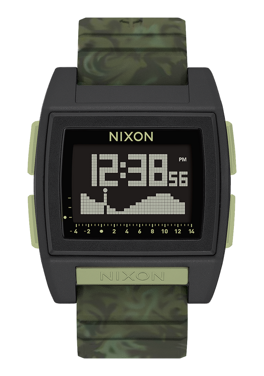 Nixon Base Tide Pro Green Camo