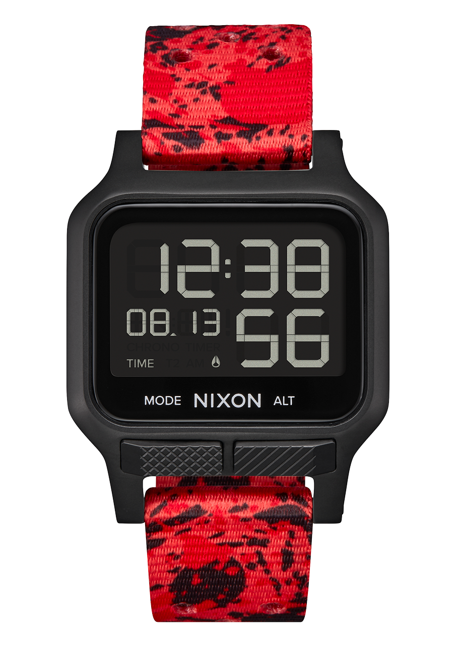 Nixon Heat Black / Red