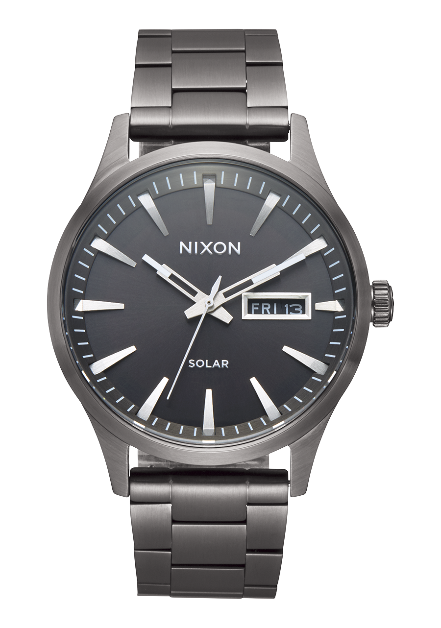 Nixon Sentry Solar SS Gunmetal