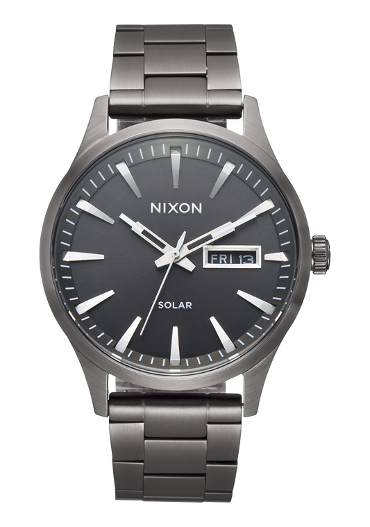 Nixon Sentry Solar SS Gunmetal