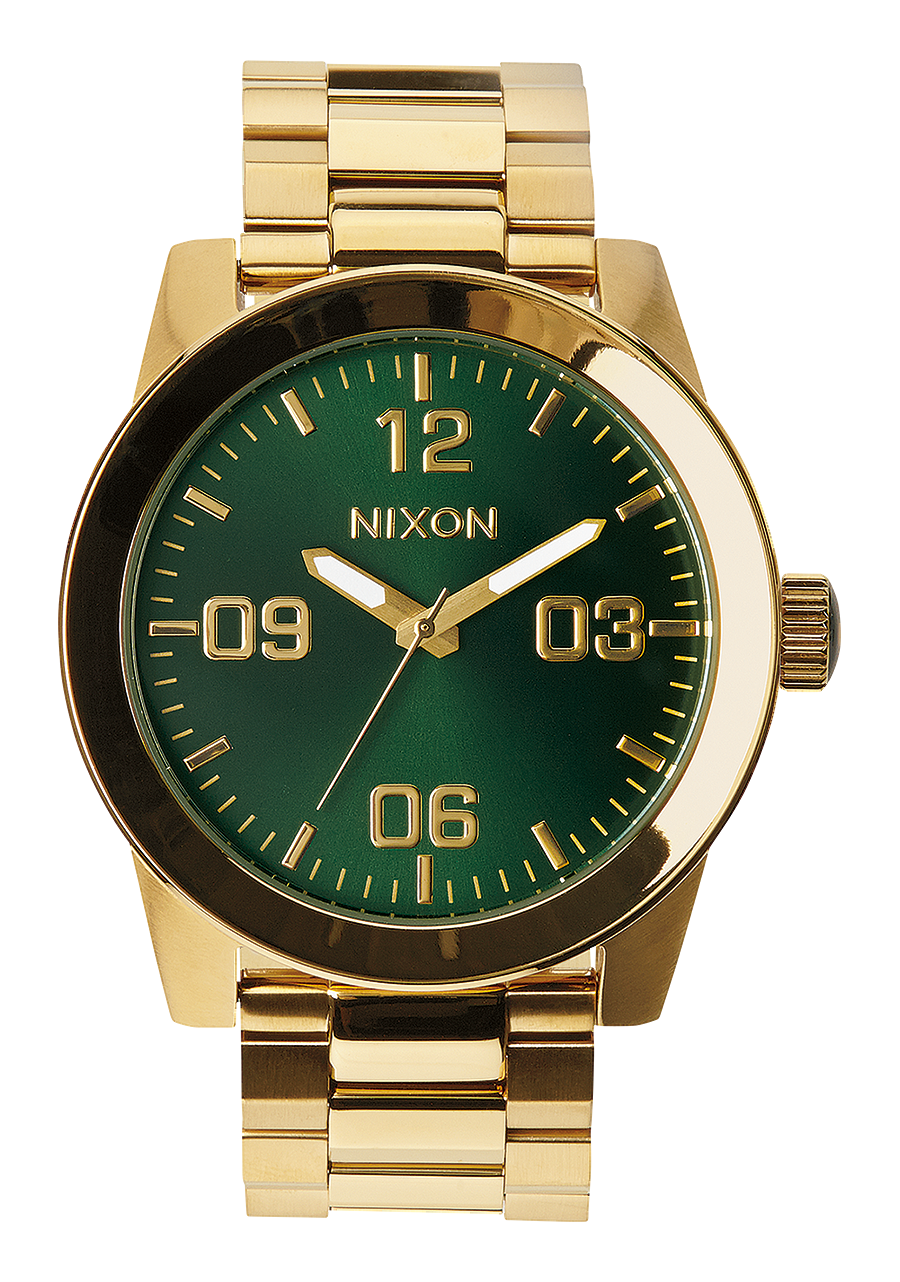 Nixon Corporal SS Gold / Green Sunray
